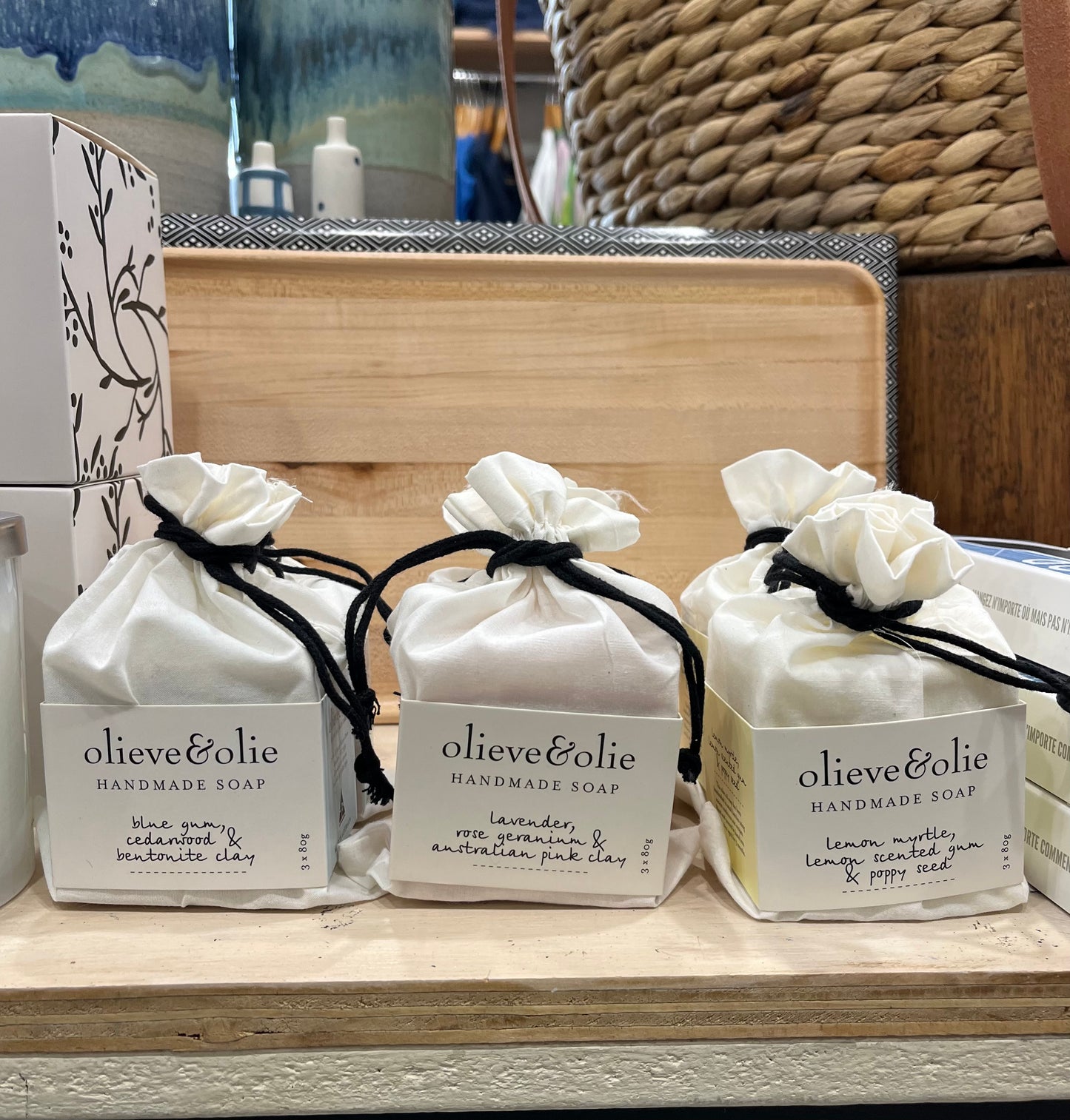 Olieve & Olie Soap Pack of 3