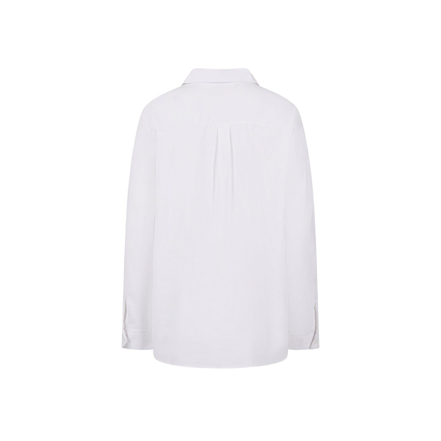 Hemp Clothing Long Sleeve White Shirt