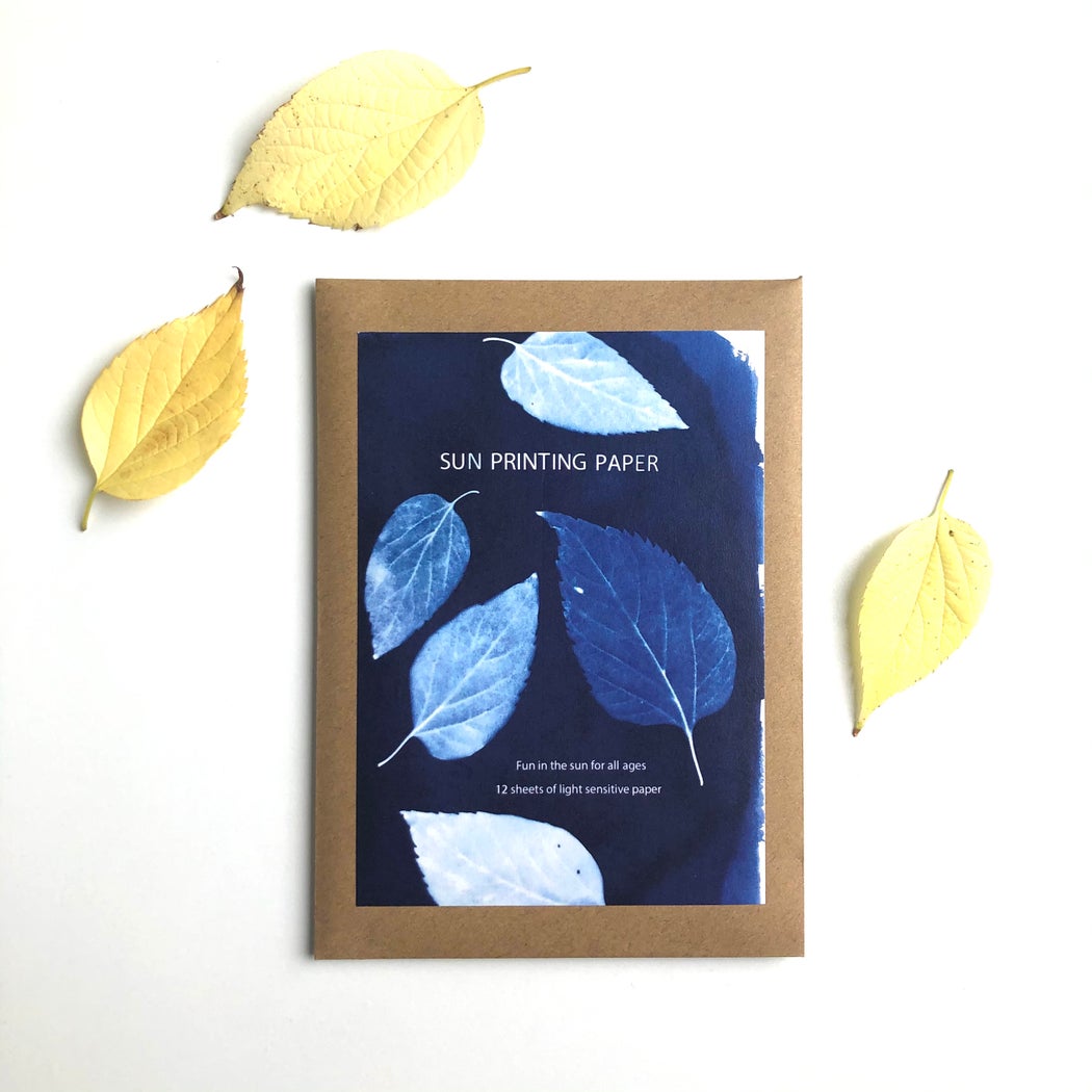 My Little Print Studio DIY Sun Printing Paper