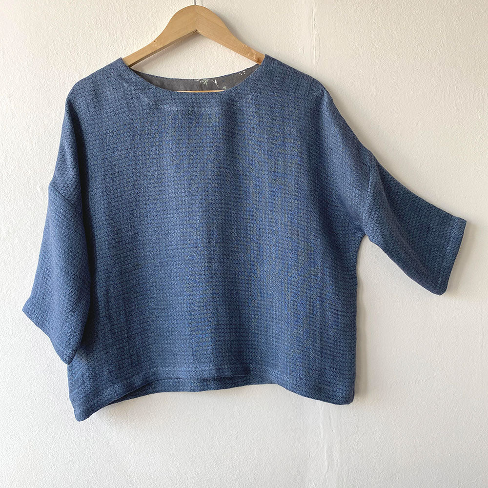 Mim Clarkson Boxy Top - Linen in 3 colours