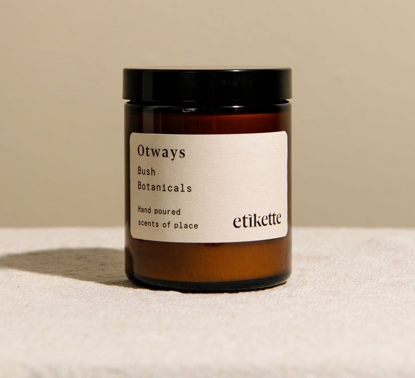 Etikette Candles Otways