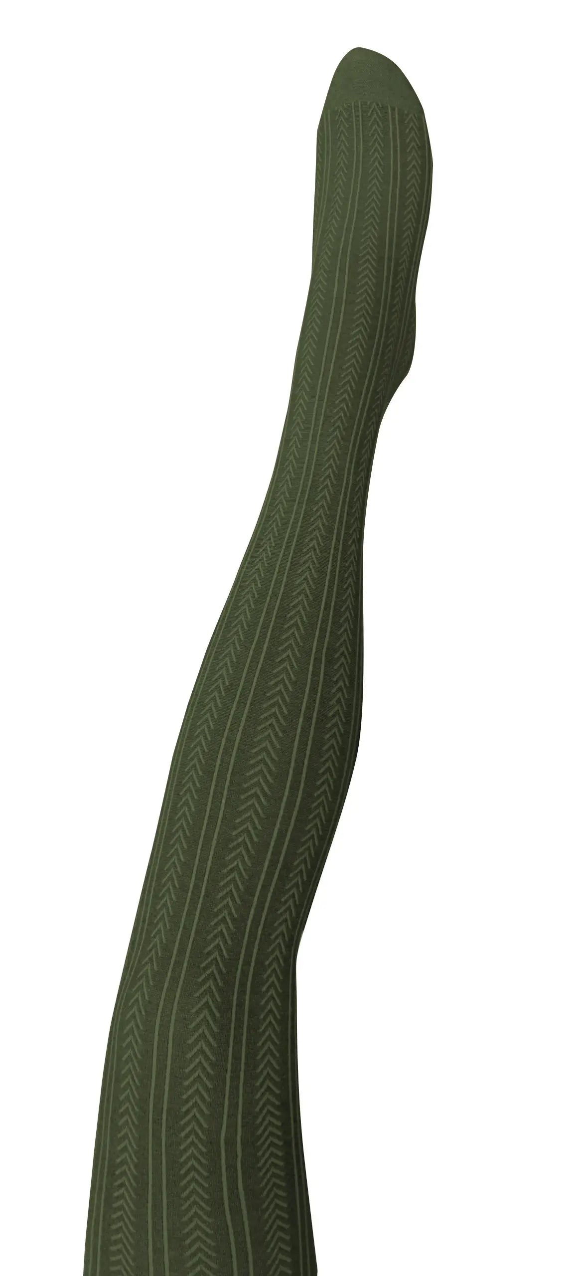 Tightology  ‘Chic Green’ Cotton Tights