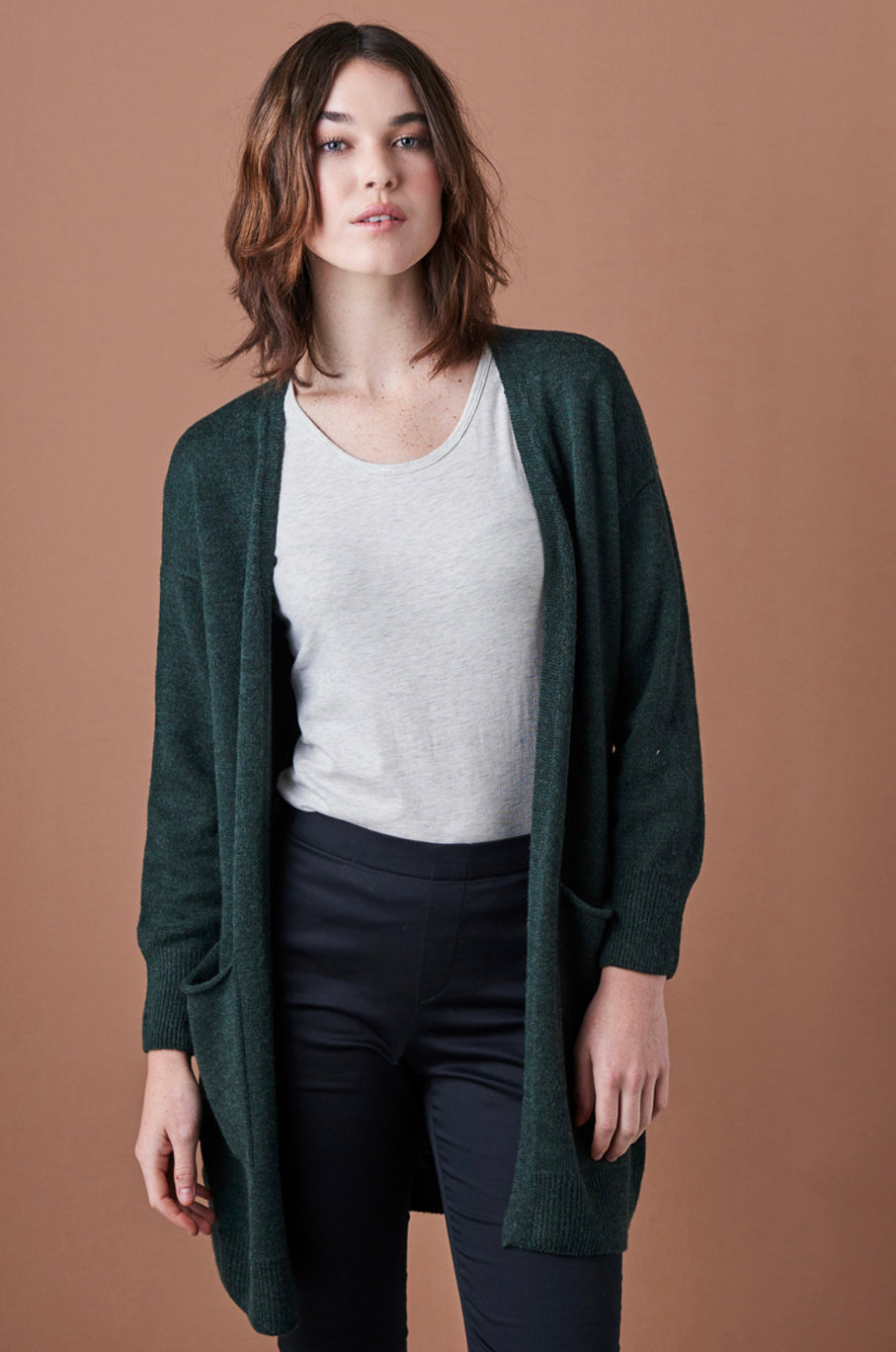 Uimi Merino Wool Cardigan