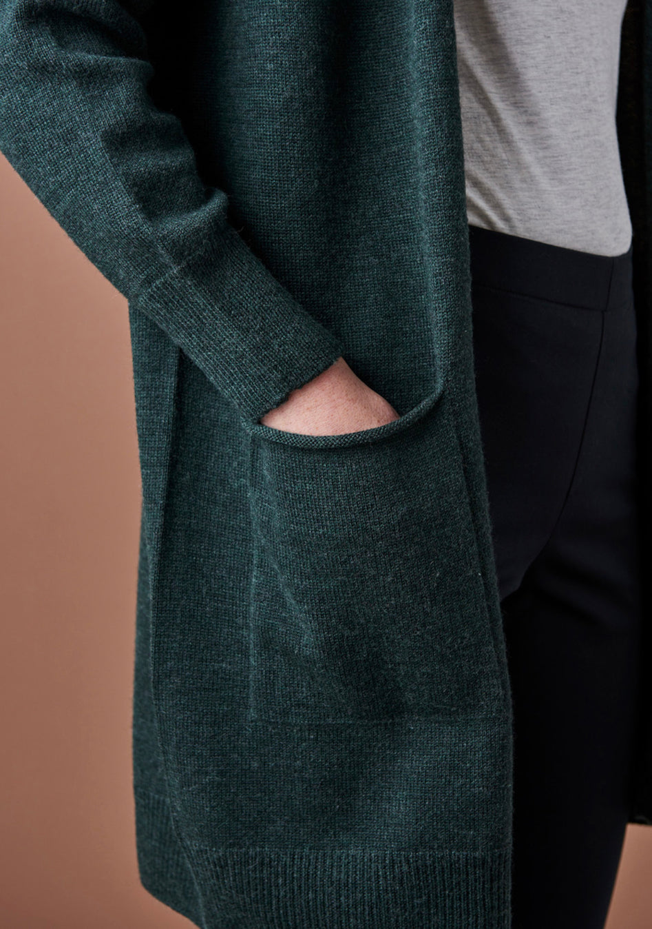Uimi Merino Wool Cardigan