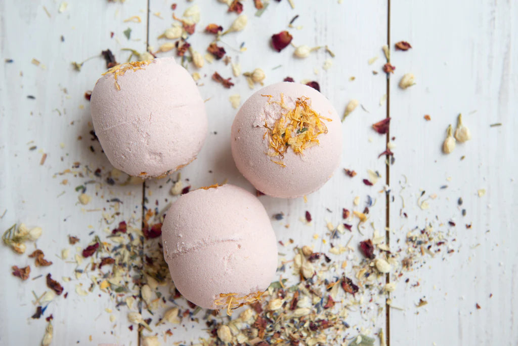 Gather + Harvest Bath Bomb - Orange & Mediterranean Red Clay