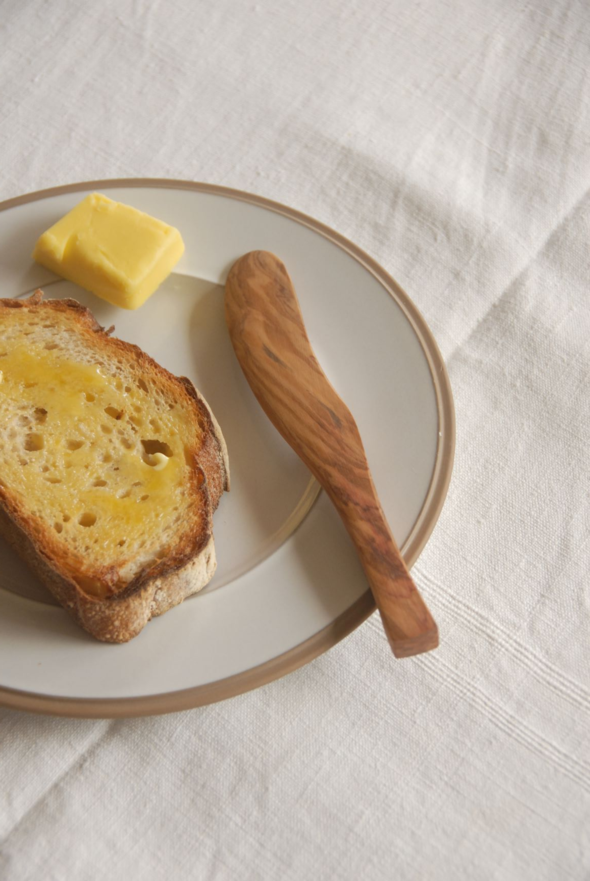 Heaven In Earth Olive wood Butter Knife