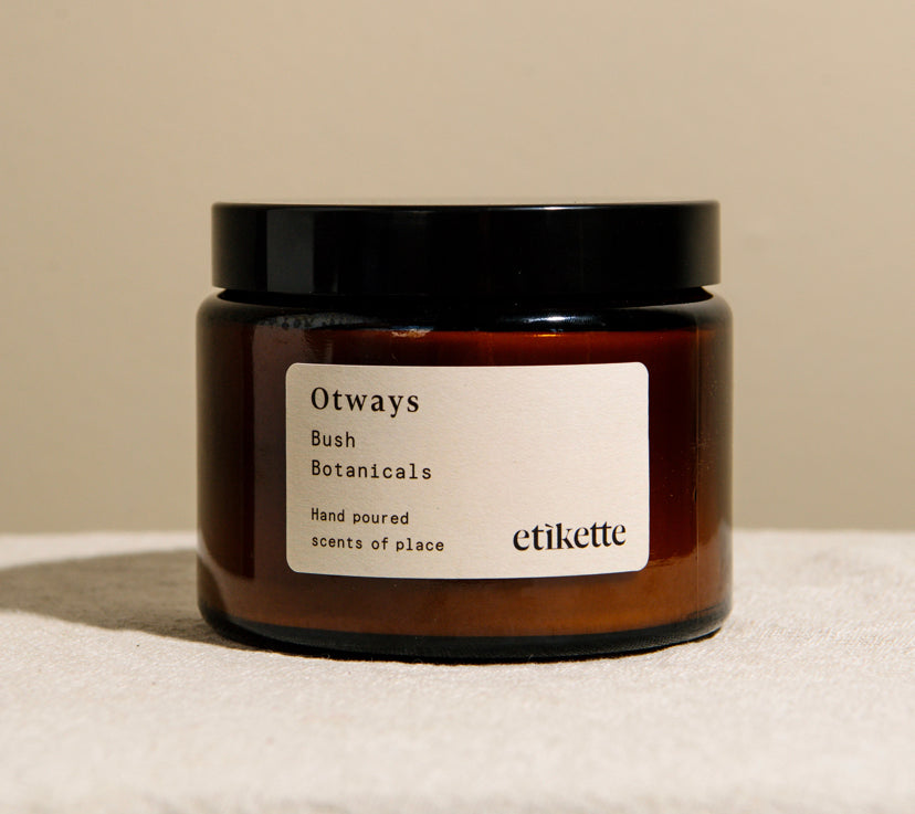 Etikette Candles Otways