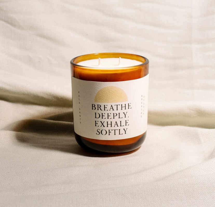 Etikette Candles Breathe Deeply - Palo Santo
