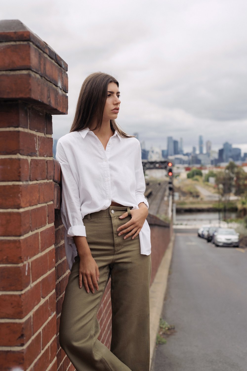 Hemp Clothing Long Sleeve White Shirt