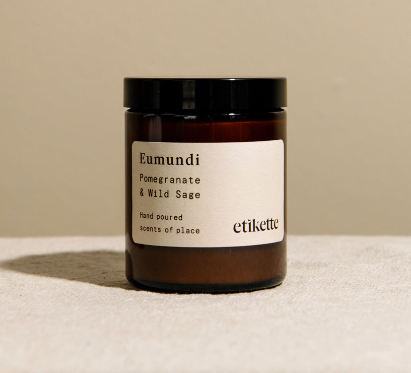 Etikette Candles Eumundi