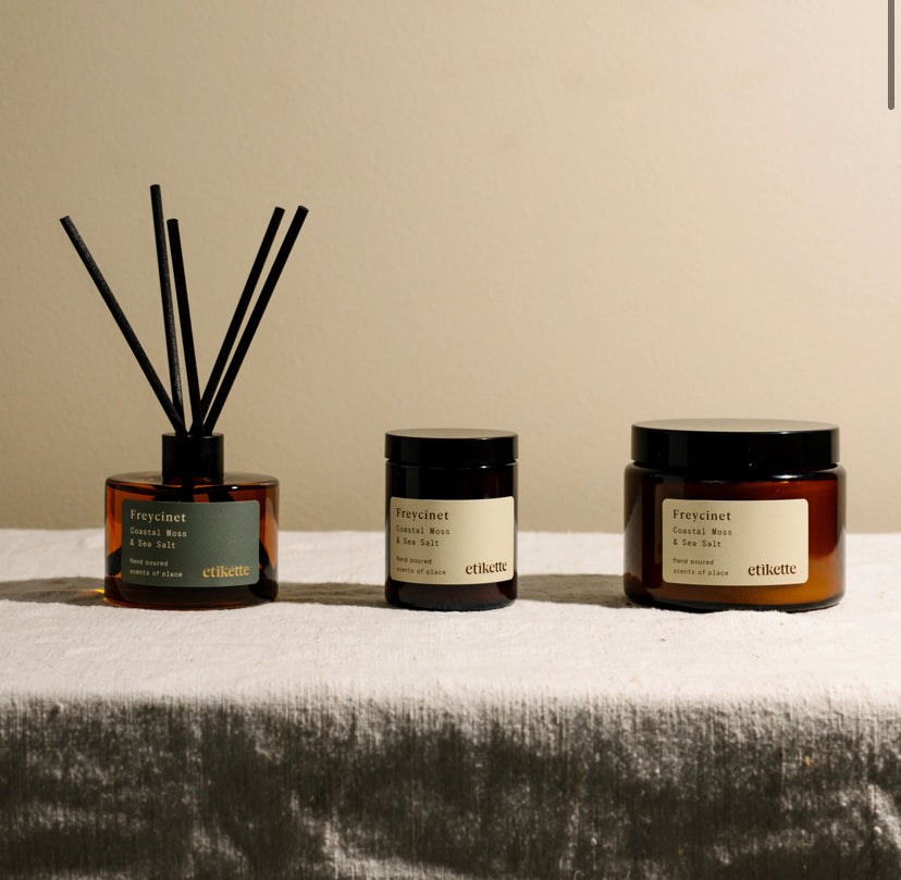 Etikette Candles Freycinet