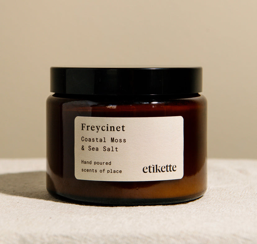 Etikette Candles Freycinet