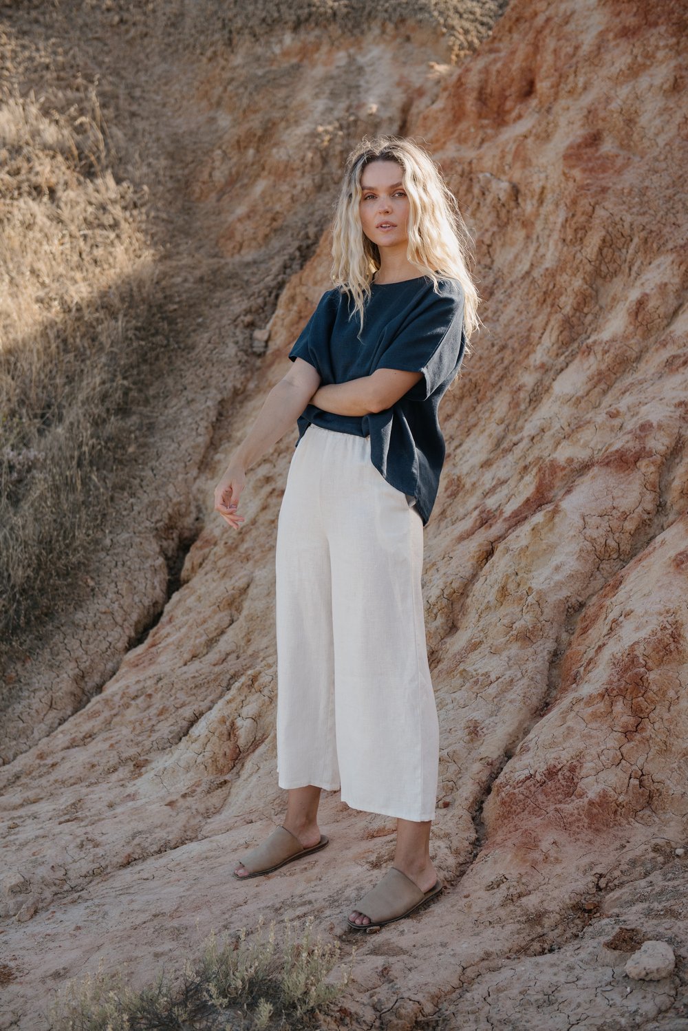 Hemp Clothing Pull on Pants - 100% Hemp