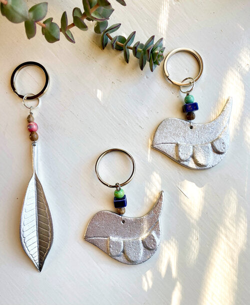 Loom Peace Project Key Ring