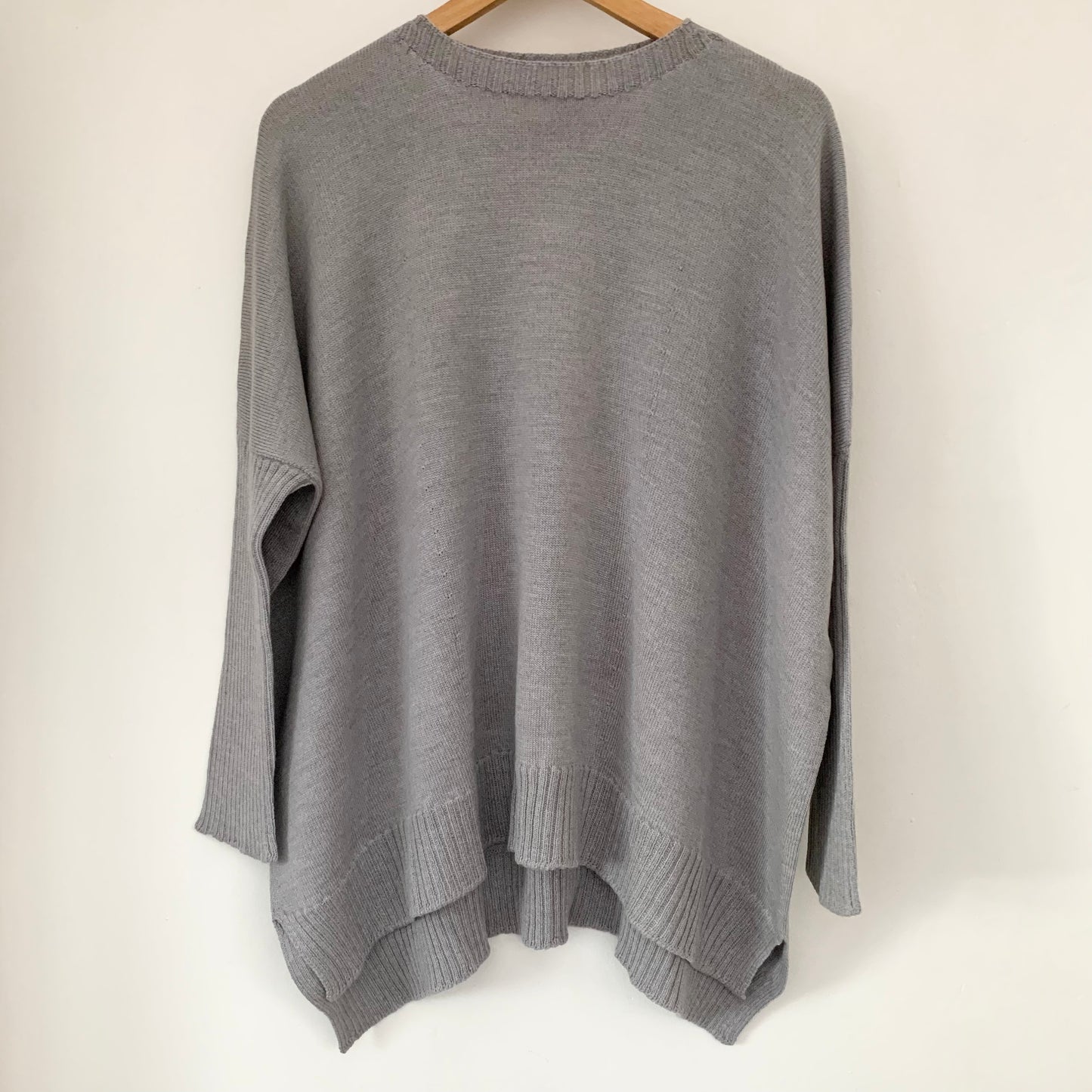 Australian Pure Merino Boxy Split Jumper