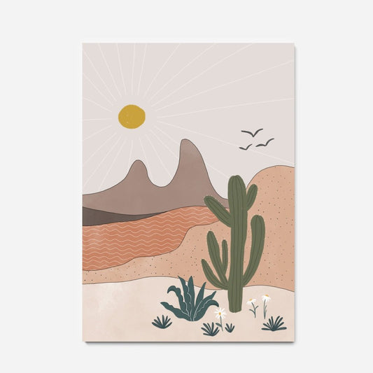 In the Daylight Desert Print