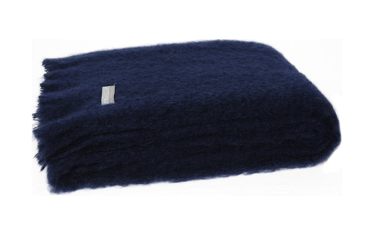 Masterweave Mohair Blanket - Navy