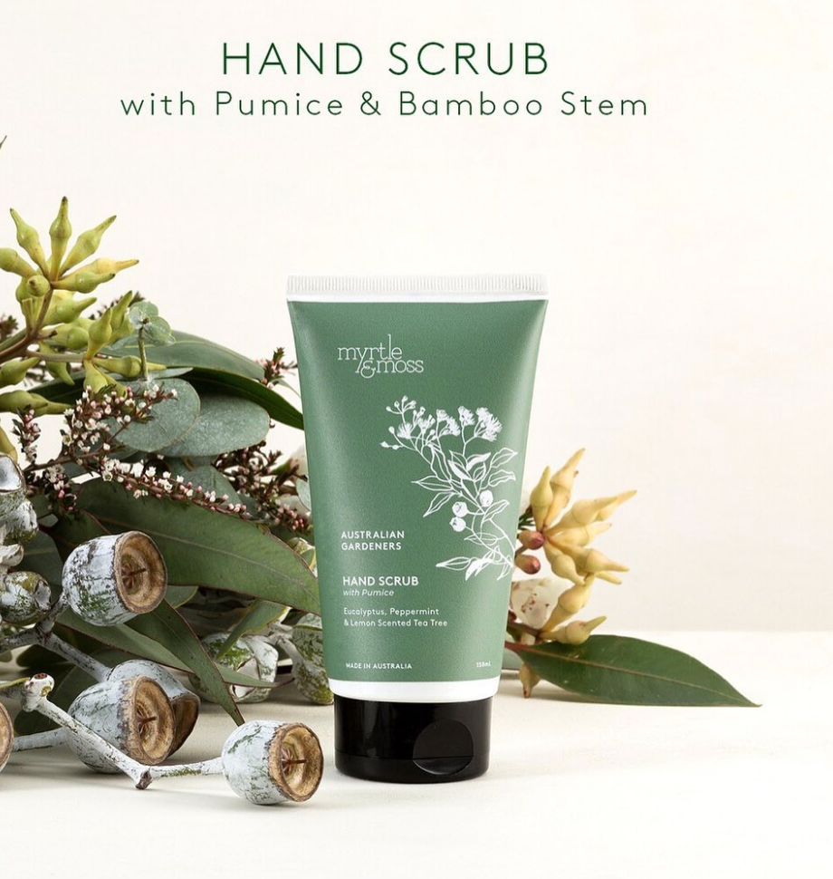 Myrtle & Moss Gardeners Hand Scrub