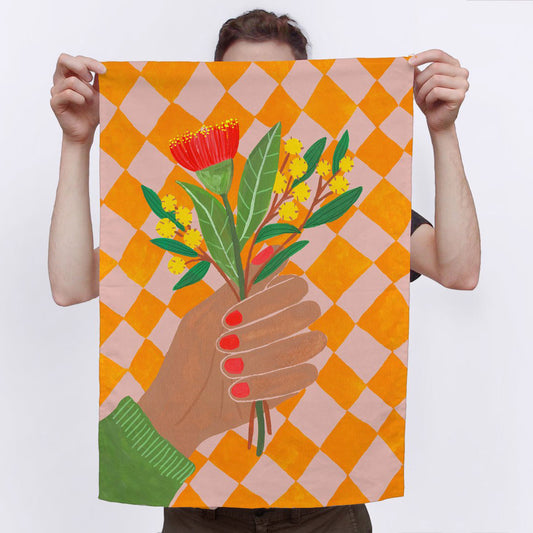 Togetherness Australiana Tea Towel