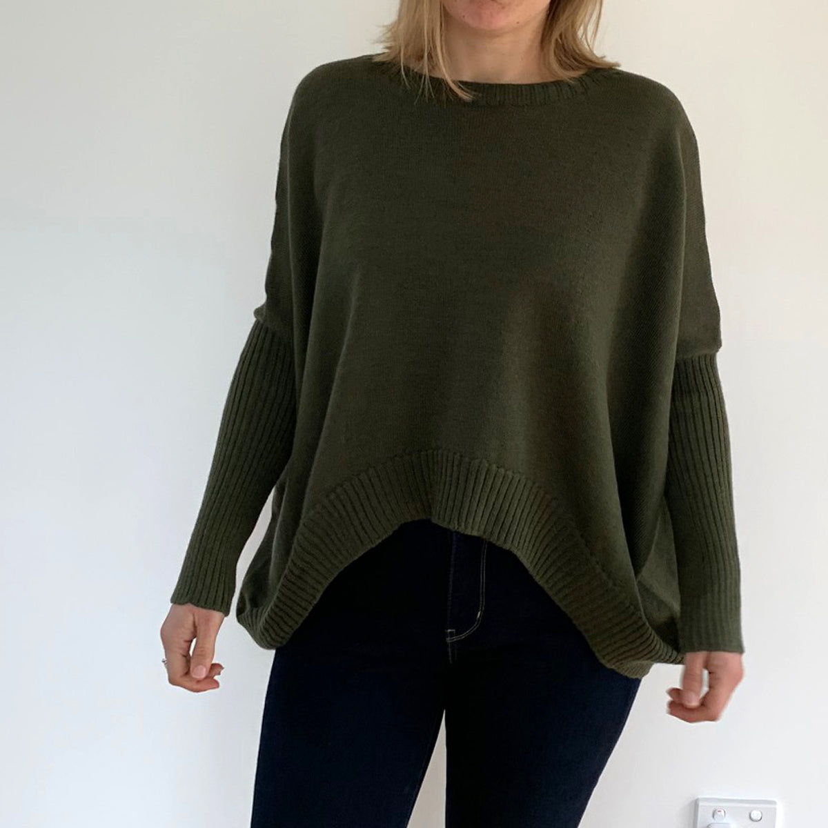 Australian Pure Merino Cropped Jumper