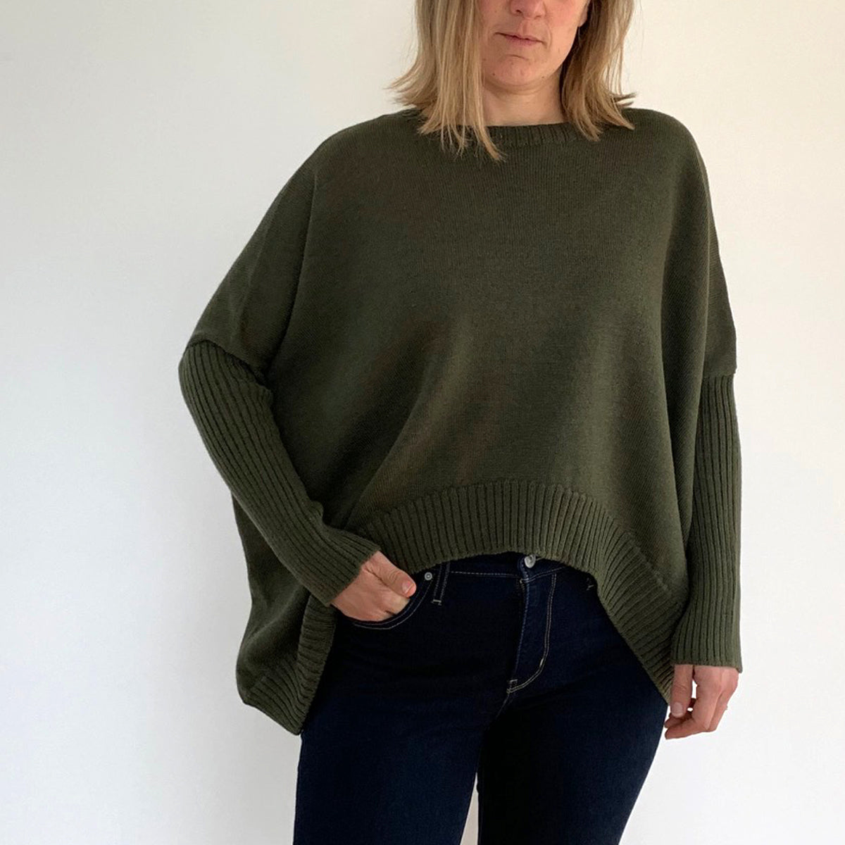 Australian Pure Merino Cropped Jumper