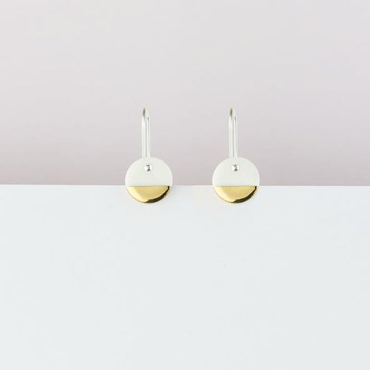 Erin Lightfoot - White Spots Earrings