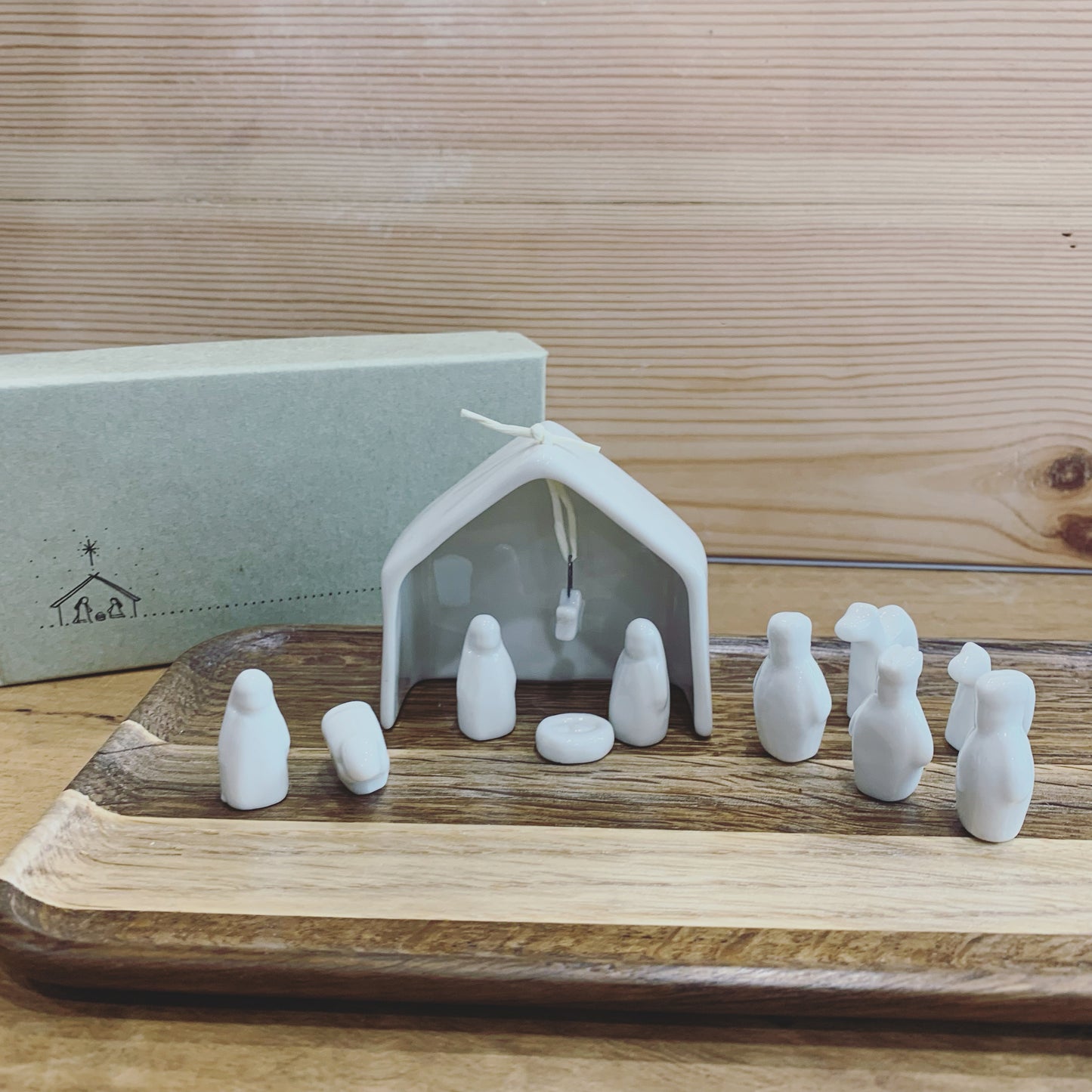 East of India Porcelain Christmas Nativity