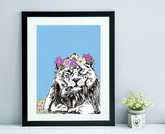Delilah Devine Lion Print