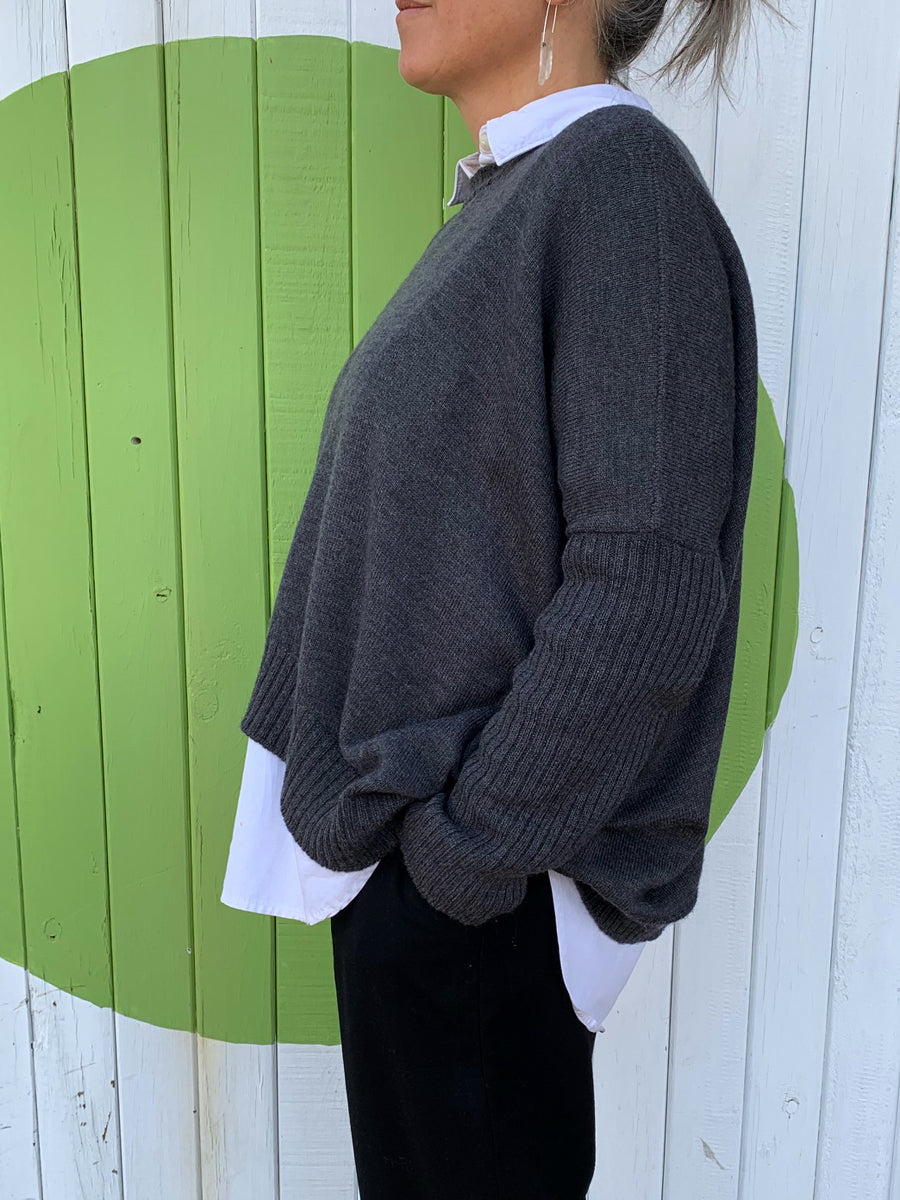 Australian Pure Merino Cropped Jumper