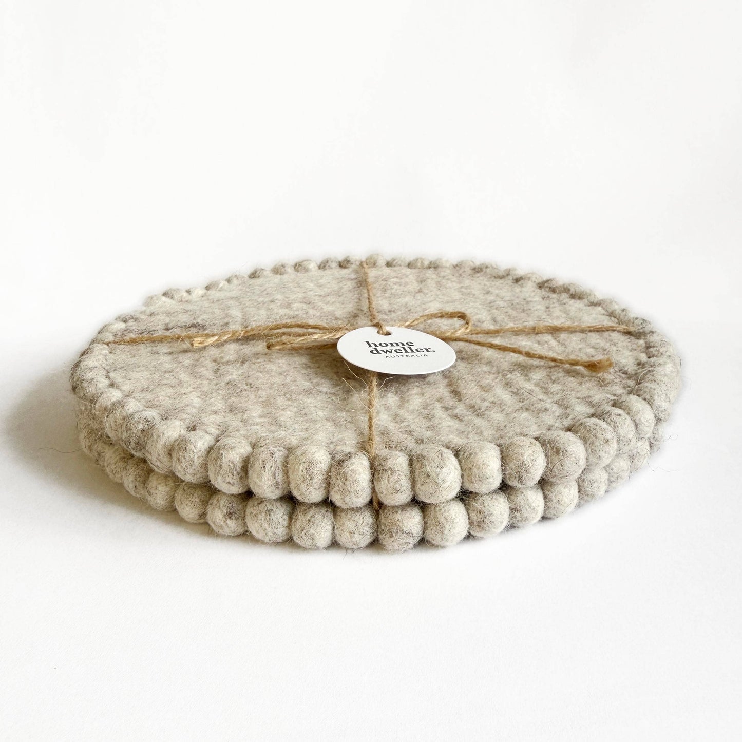 Felt Trivet Set - Cloud