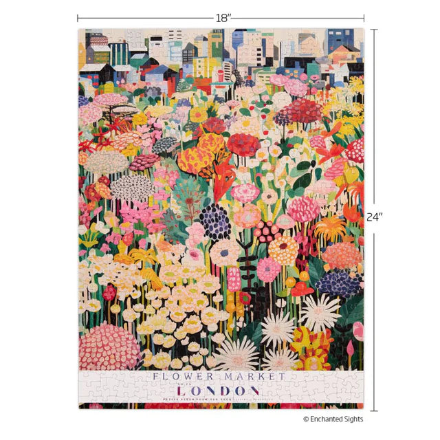 London Flower Market - 1000 Piece Puzzle