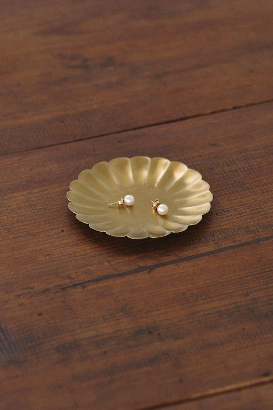 Brass Petal Plate