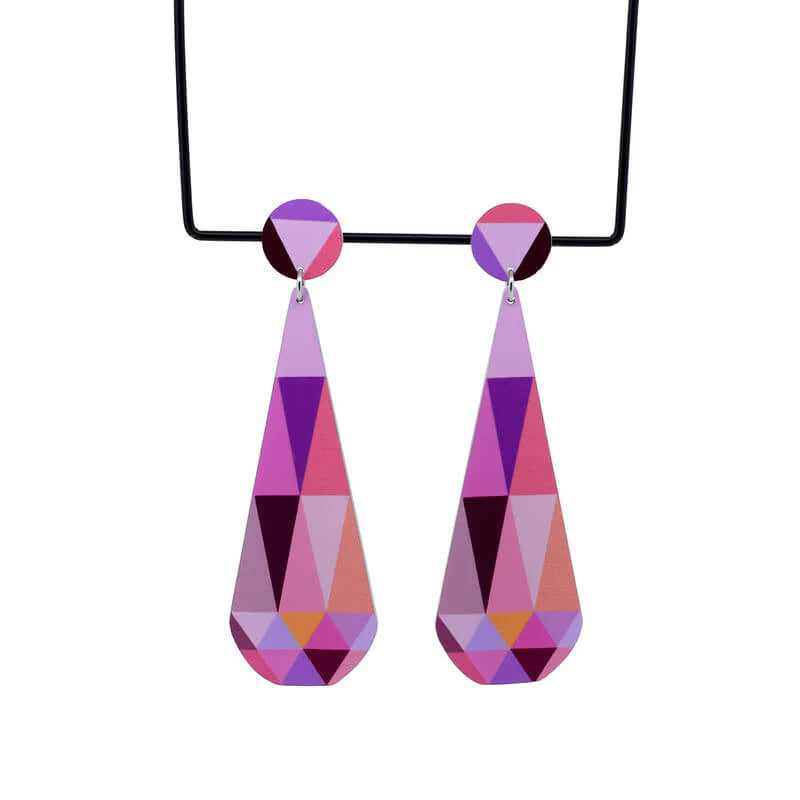 Kitty Came Home - Pink Faceted Gems