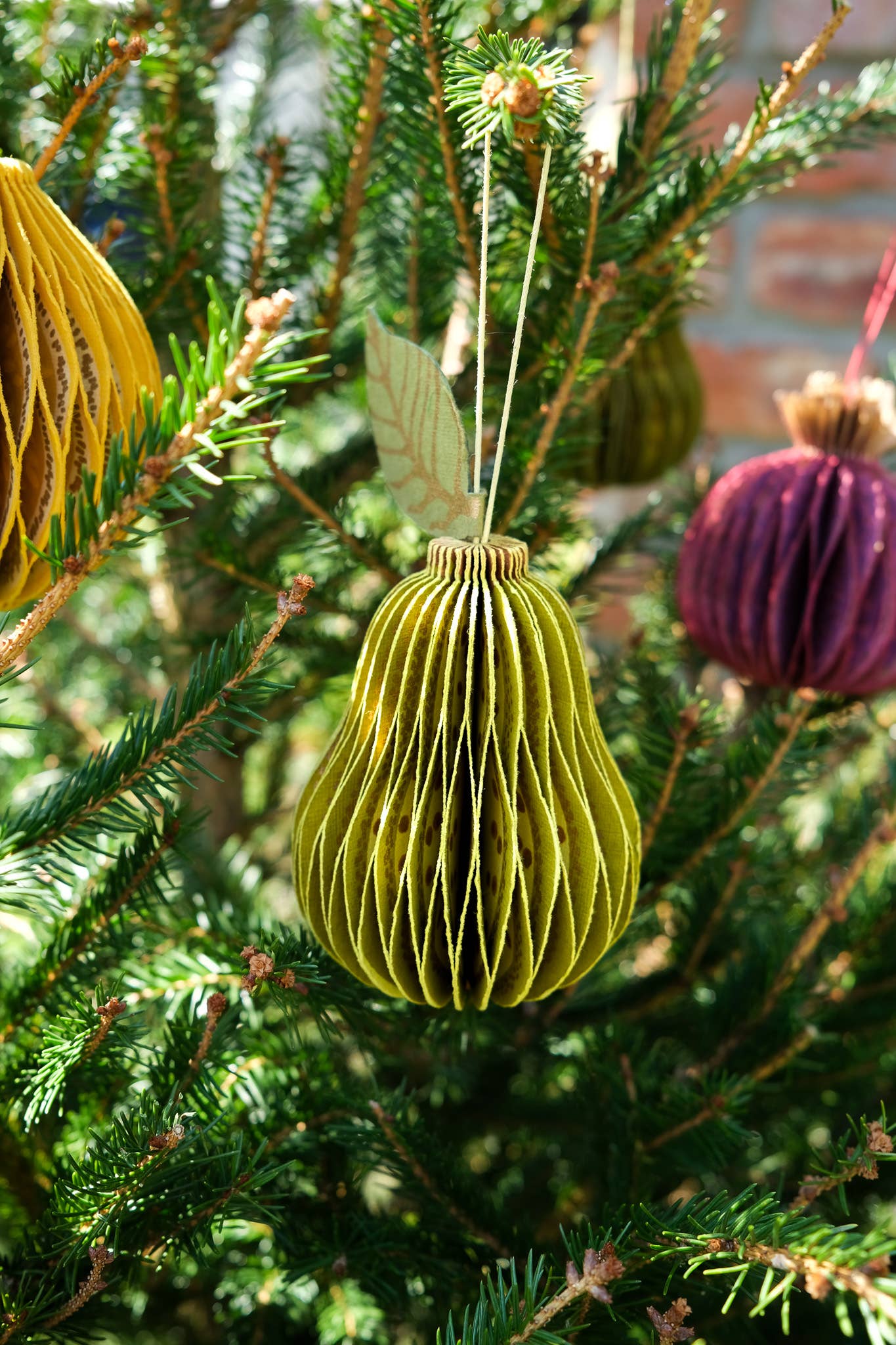 East End Press Pear Ornament