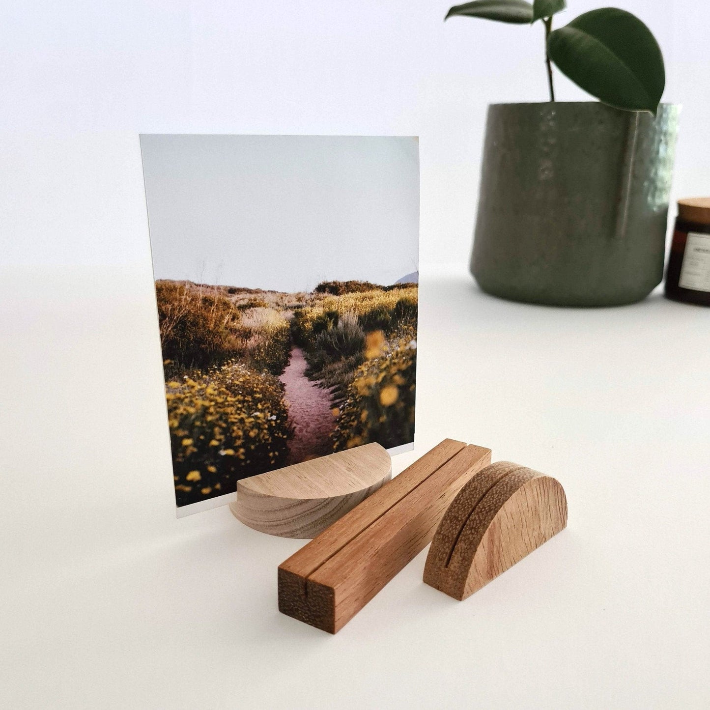 In the Daylight Small Rectangle Timber Photo Stand