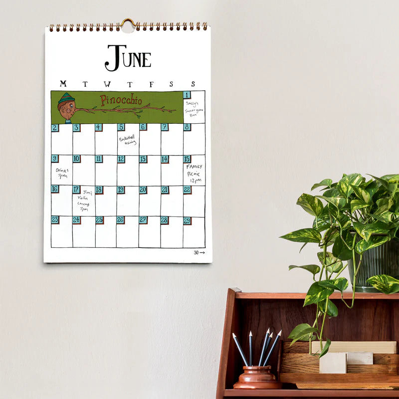 Nonsense Maker - Book Themed Artist Calendar