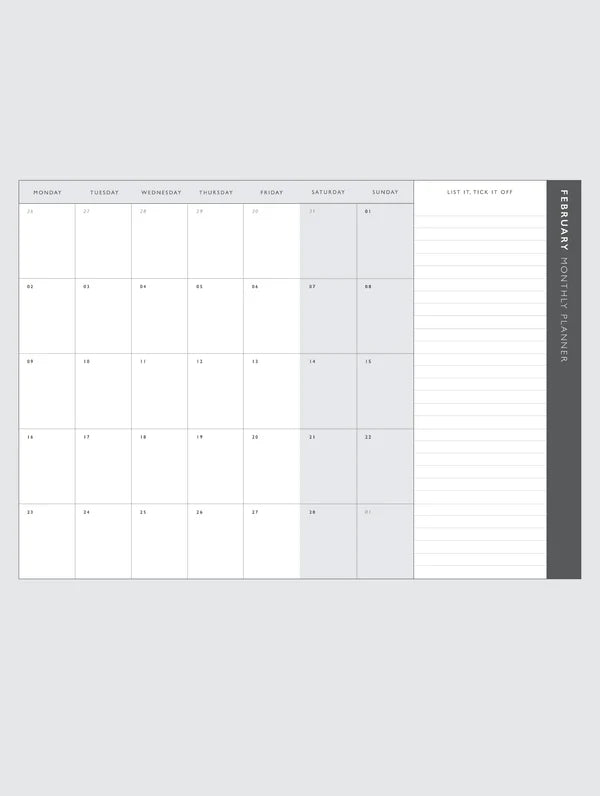Write To Me 2026 Weekly Planner - Lets Get Excited