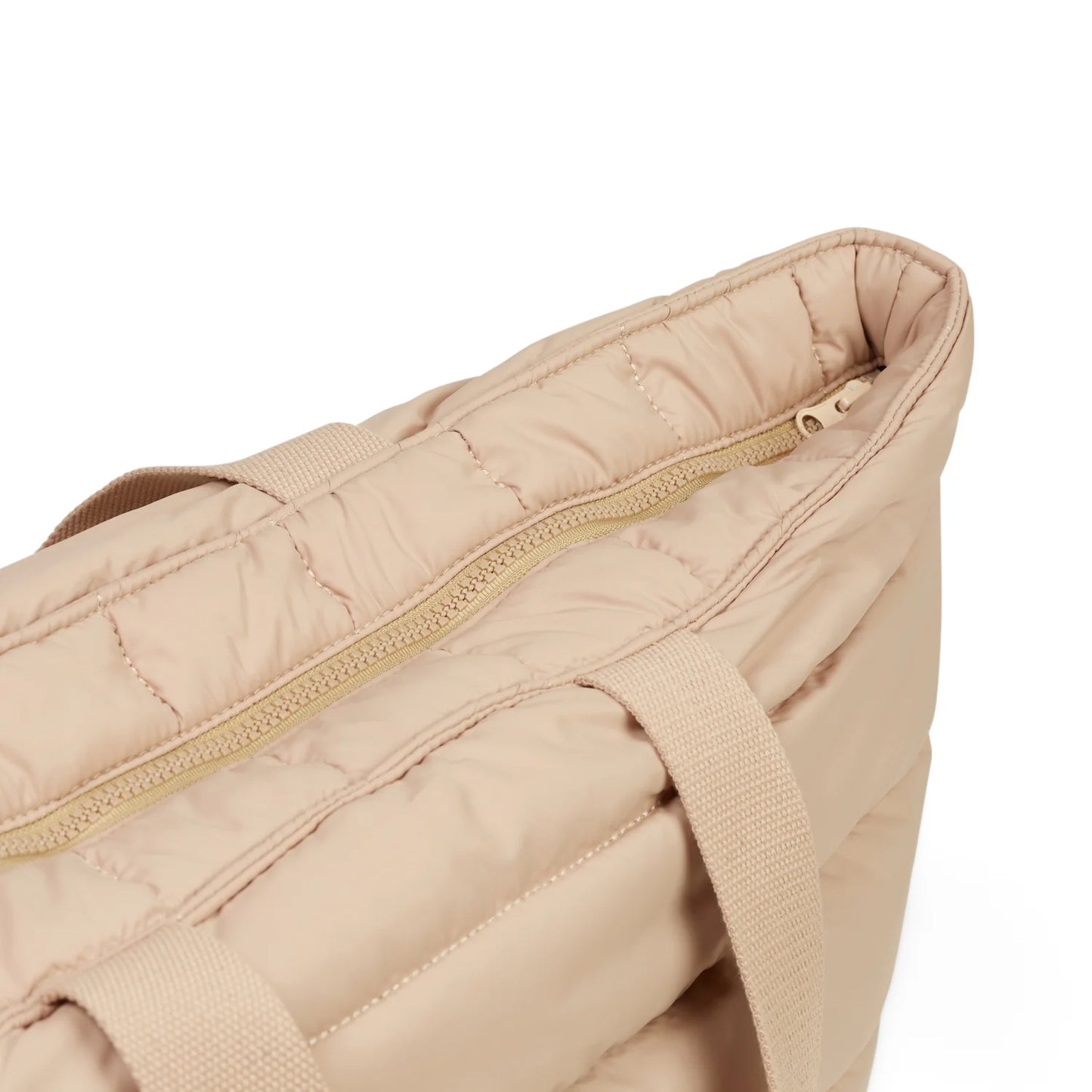 'Take It Base' Puffer Tote - Sand