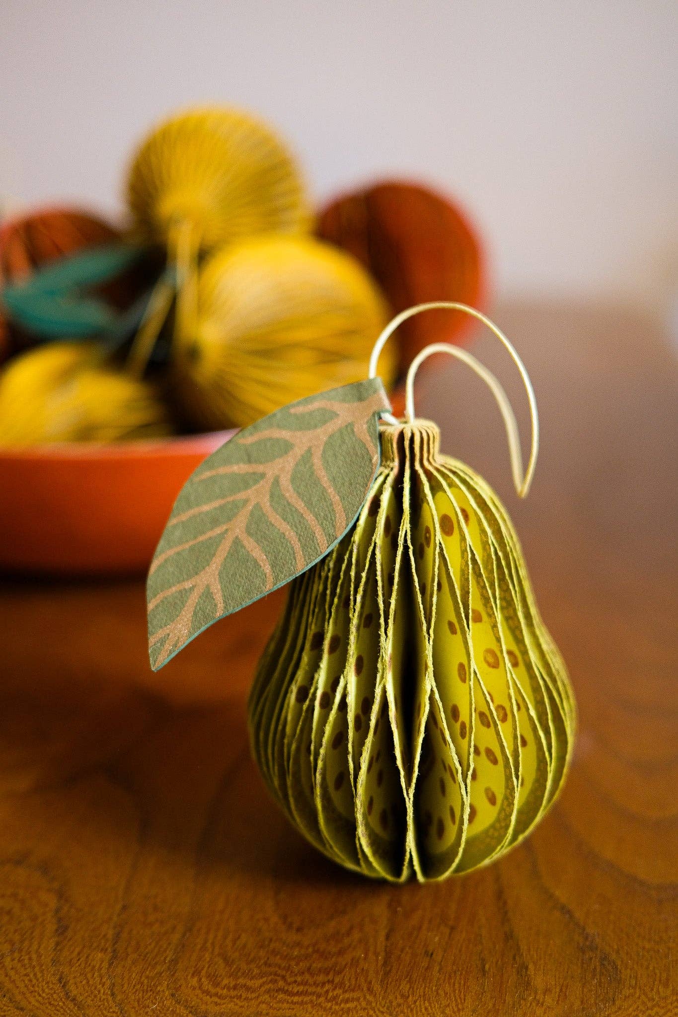 East End Press Pear Ornament