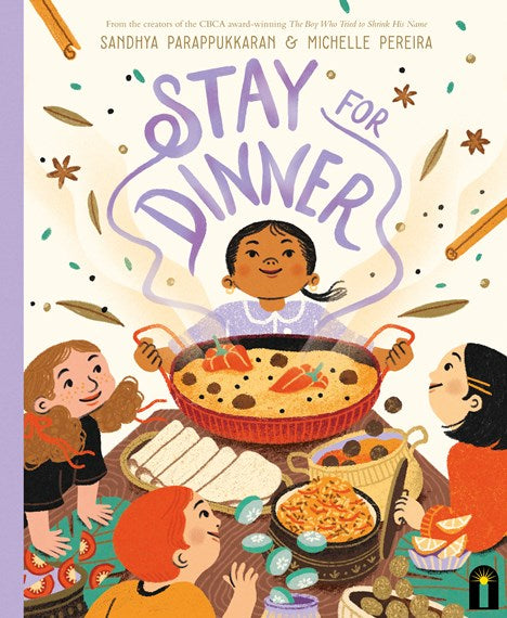 Children's Book - Stay For Dinner by Sandhya Parappukkaran