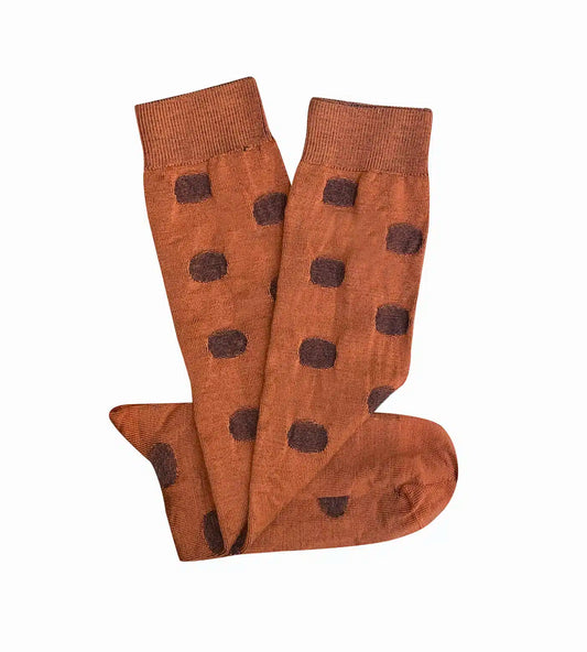 Tightology ‘Yayoi Paprika’ Merino Wool Socks