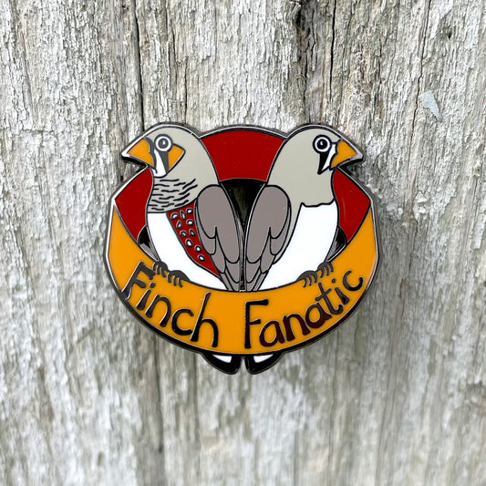 Bridget Farmer Finch Fanatic - Enamel Pin