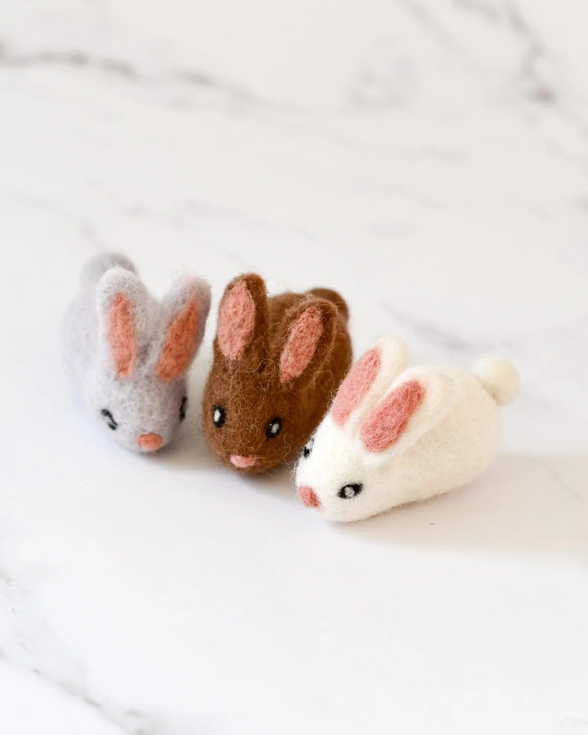 Taras Treasures Felt Mini Rabbits