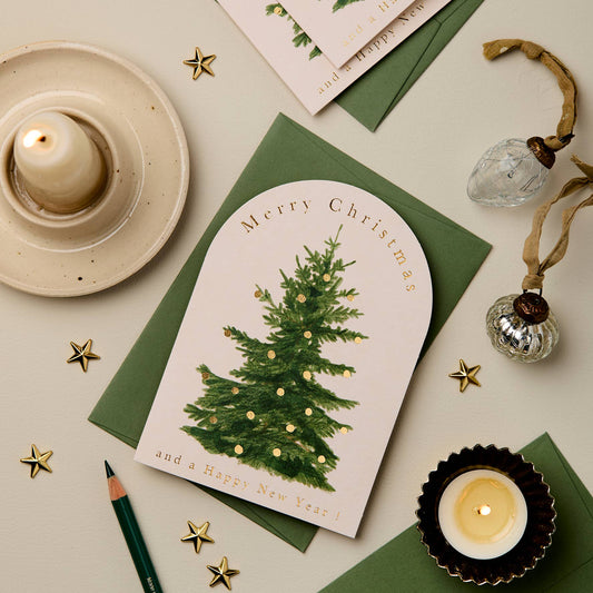 Christmas Tree 'Merry Christmas' Card