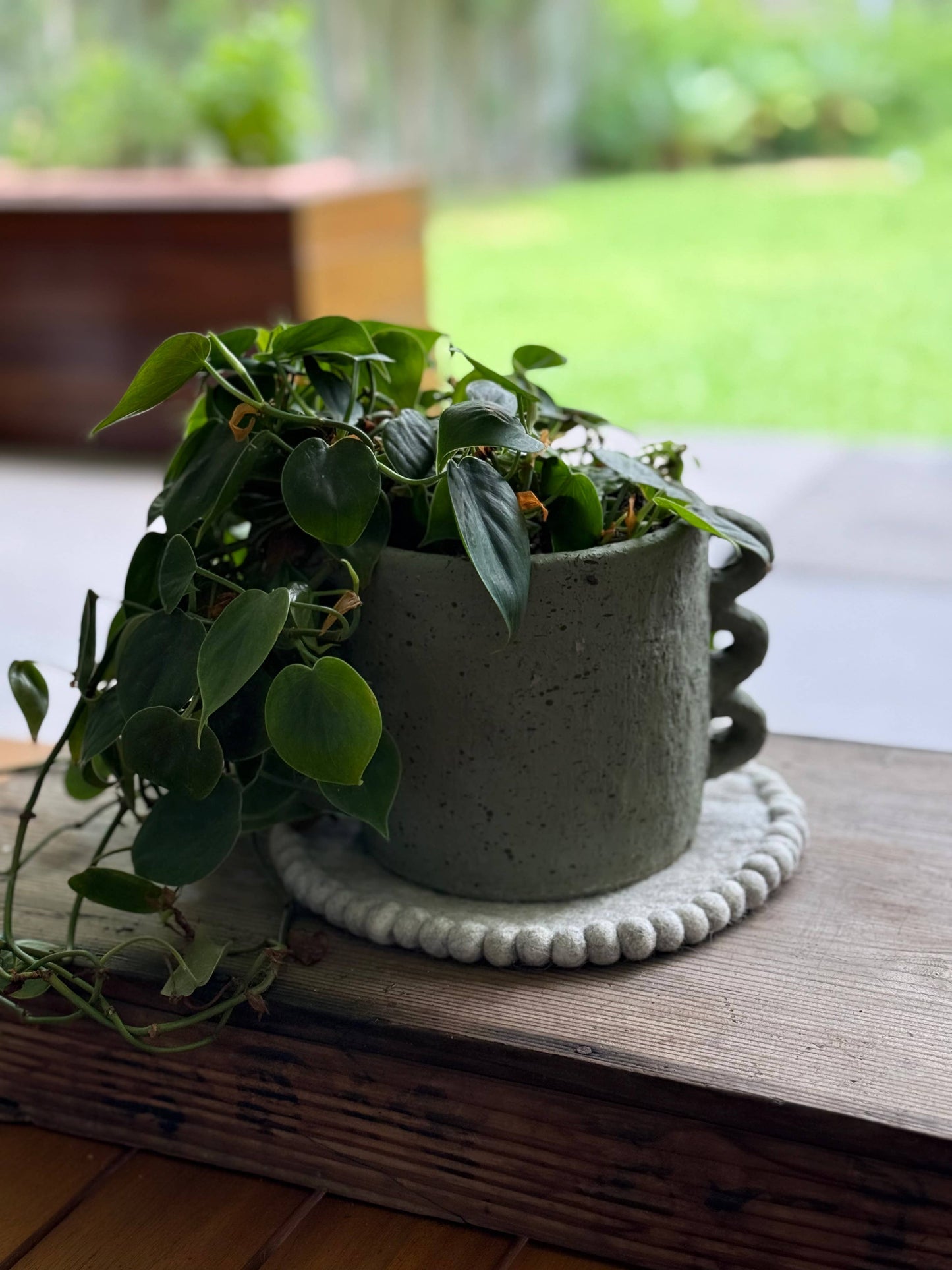 Felt Trivet Set - Cloud
