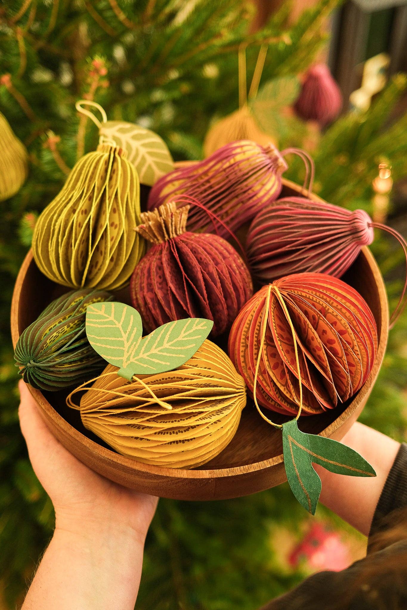 East End Press Pomegranate Ornament