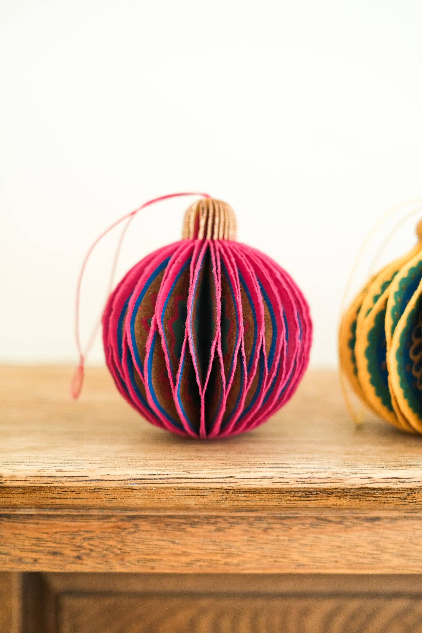 East End Press Pink Bauble Ornament