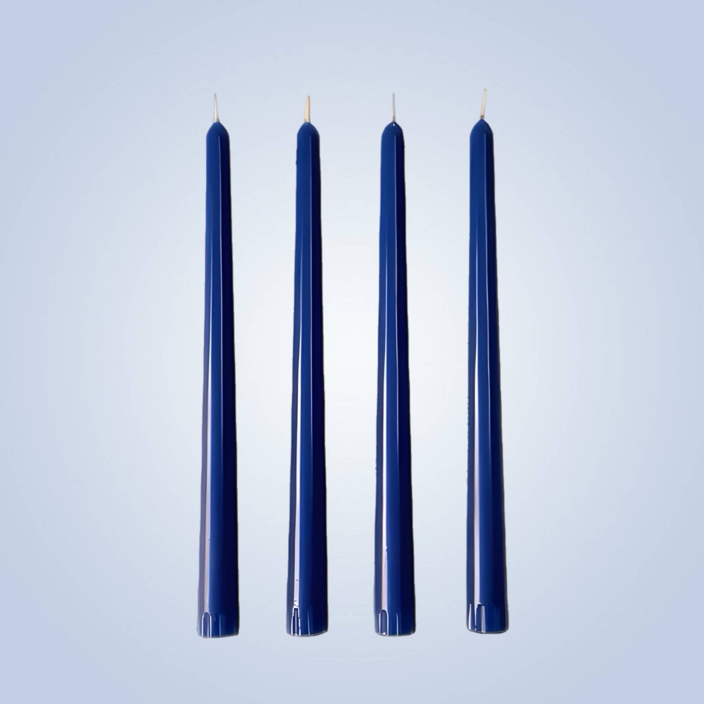Coloured Beeswax Taper Candle | Cornflower Blue | 25cm