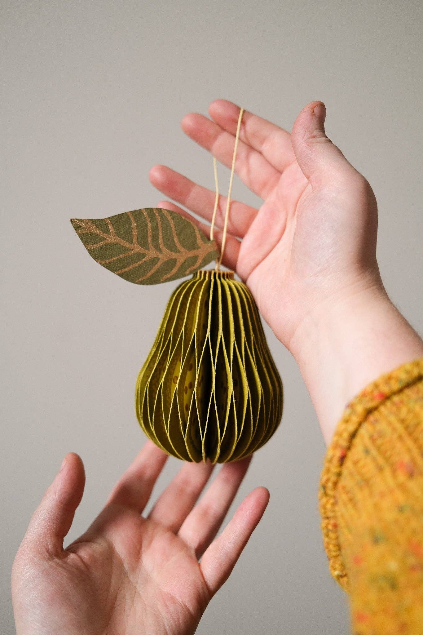 East End Press Pear Ornament