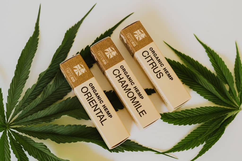 Organic Hemp Pure Essence - Natural Perfume: Citrus